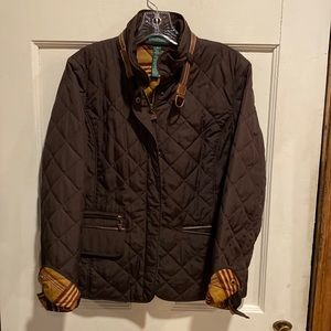 Ralph Lauren Quilted/Leather Sport Jacket